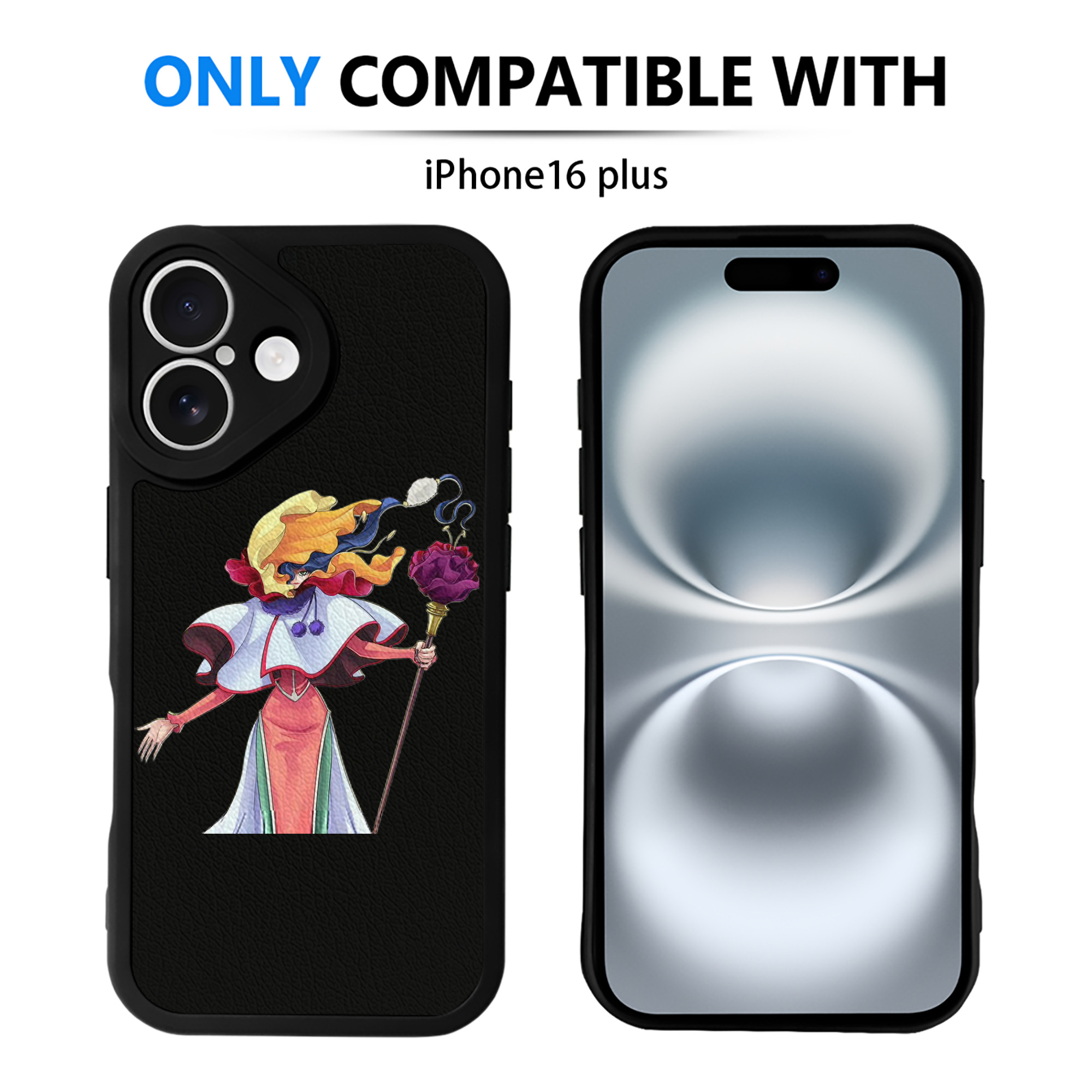遊☆戯☆王 Yu-Gi-Oh! 【iPhone 16シリーズ対応】シリコンスマホケース（レザー調） 材質：シリコン